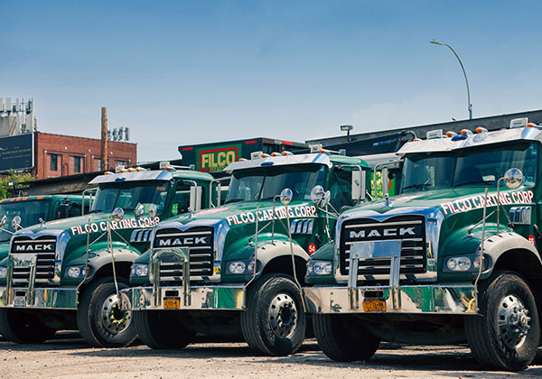 Filco Carting fleet trucks